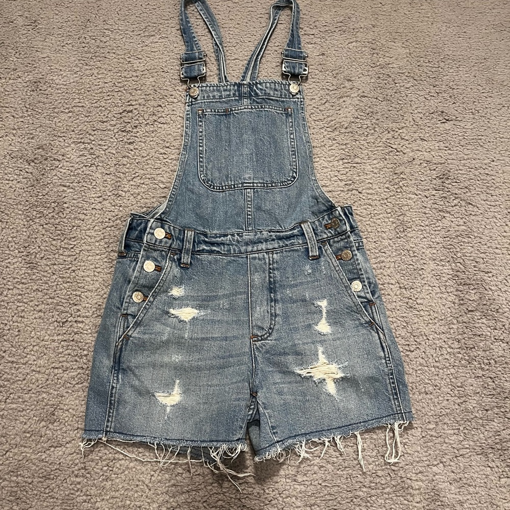 MADEWELL ADIRONDACK SHORT OVERALLS